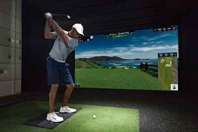 Tiger Woods in Full Swing Simulator TGL