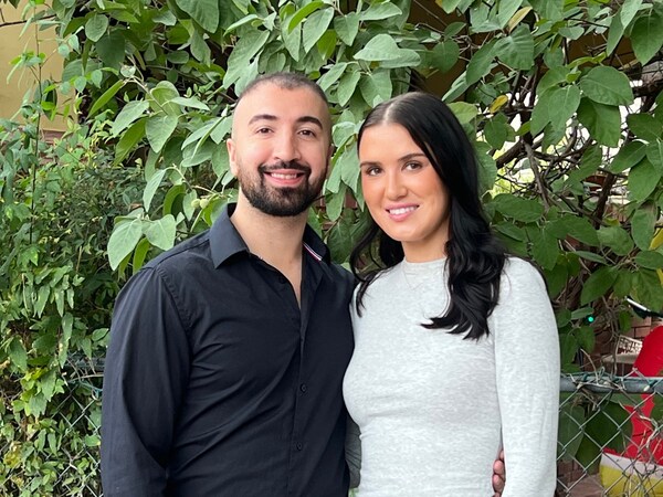 Caring Senior Service of Charleston owners Alireza "Ali" Mazaheri, left, and his wife, Hannah Glasier, want to bring high-quality home care services to residents in the Charleston area.