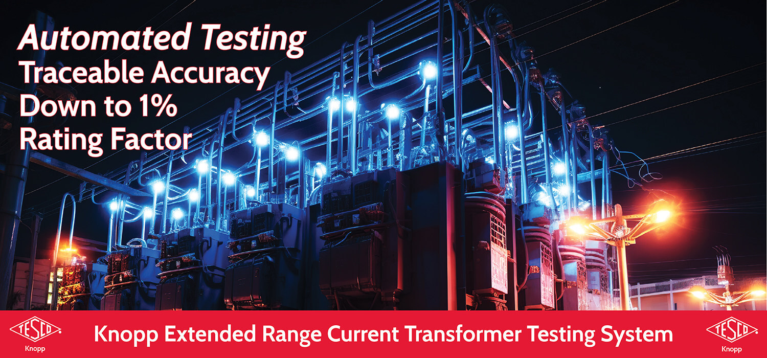 TESCO® Unveils Advanced Automated Current Transformer Testing System for Utility Labs