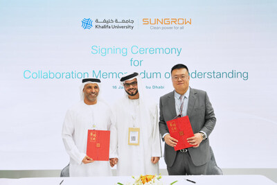 Sungrow Middle East and Khalifa University Sign MoU