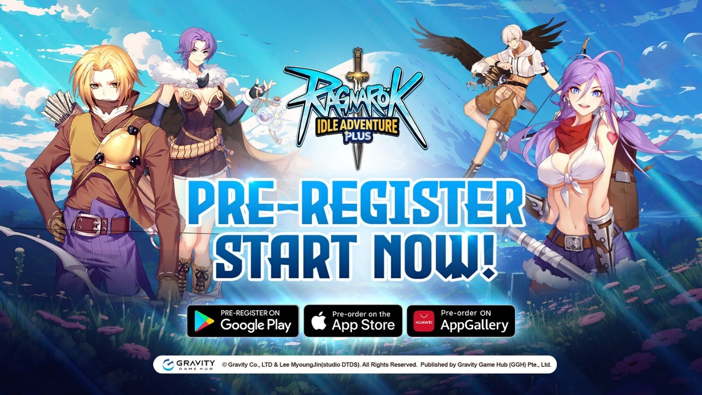 Gravity Game Hub Announces Ragnarok Idle Adventure Plus Pre-Registration Is Now Live!