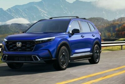 2025 Honda CR-V on the road