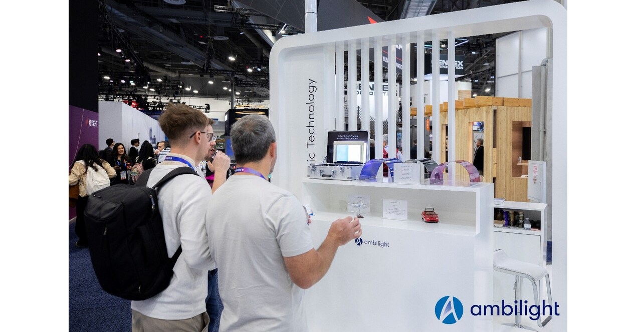 2025 CES: Ambilights Global Debut of the Second-Generation Whole-Vehicle Black EC Smart Product