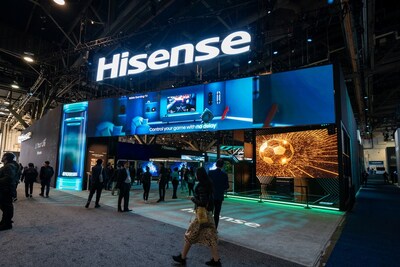 Hisense Pushes Boundaries at CES 2025 with AI-Driven Innovations in Entertainment and Smart Living