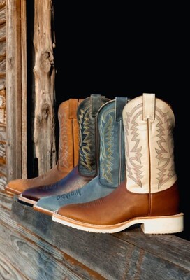 The newest additions to the Bent Rail® Collection: Rancho and Trainor boots.