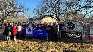 Fire Shield Fire Protection Hosts Ribbon-Cutting Ceremony at New Lake Dallas Location