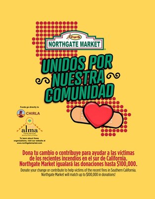 Northgate Gonzalez Market, California's premier Mexican-themed grocery chain, steps into action to help LA wildfire victims.