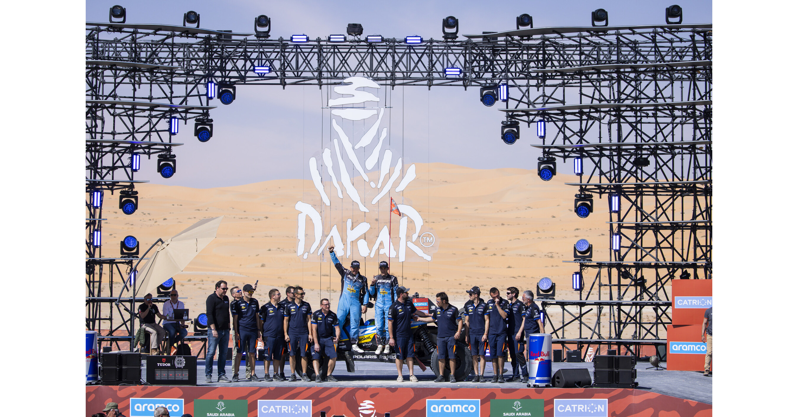 ROOKIE, BROCK HEGER and NAVIGATOR MAX EDDY JR. SHINE AT THE 2025 DAKAR RALLY, SECURING THE SSV CATEGORY VICTORY IN RZR PRO R FACTORY BY TWO-HOUR MARGIN