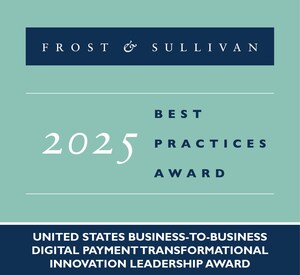 Checkbook Applauded by Frost & Sullivan for Transformational Innovation in Providing an Efficient and Unified B2B Digital Payment System