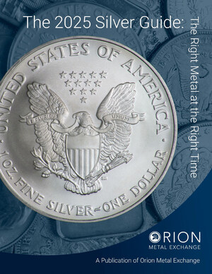 Orion Metal Exchange Releases The 2025 Silver Guide: The Right Metal at the Right Time