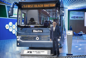 Olectra showcased its innovations at the Bharat Mobility Global Expo 2025