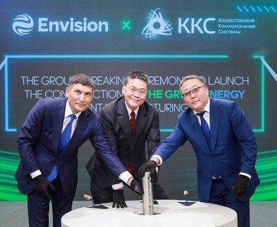 Envision Groundbreaking Ceremony for Renewable Energy Plants in Kazakhstan