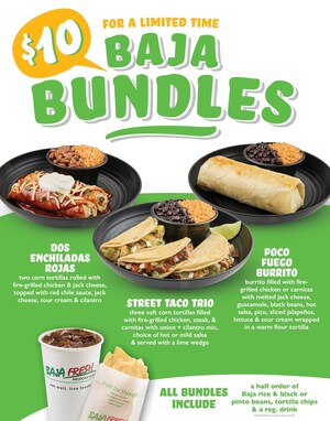 Baja Fresh Debuts New $10 Baja Bundles Packed with Flavor and Value