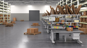 Streamline Packaging with BOSTONtec's Ergonomic and Modular Shipping Workstations