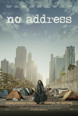 NO ADDRESS will be in theaters beginning February 28, 2025.