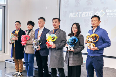 NEXT BIG企業新創代表合影（圖/Startup Island TAIWAN 品牌辦公室）