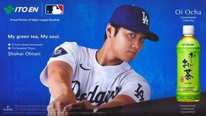 Shohei Ohtani's Favorite Beverage, 'Oi Ocha,' Signs Partnership Contract with Major League Baseball Across Japan and the United States Ito En Also Agrees to a Partnership in the Los Angeles Area with the Los Angeles Dodgers