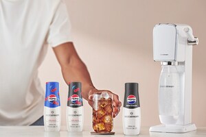 SodaStream® Welcomes PEPSI® Wild Cherry to Its Portfolio of Bold Flavors