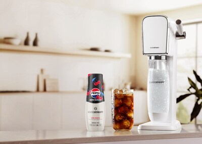 SodaStream® Welcomes PEPSI® Wild Cherry to Its Portfolio of Bold Flavors