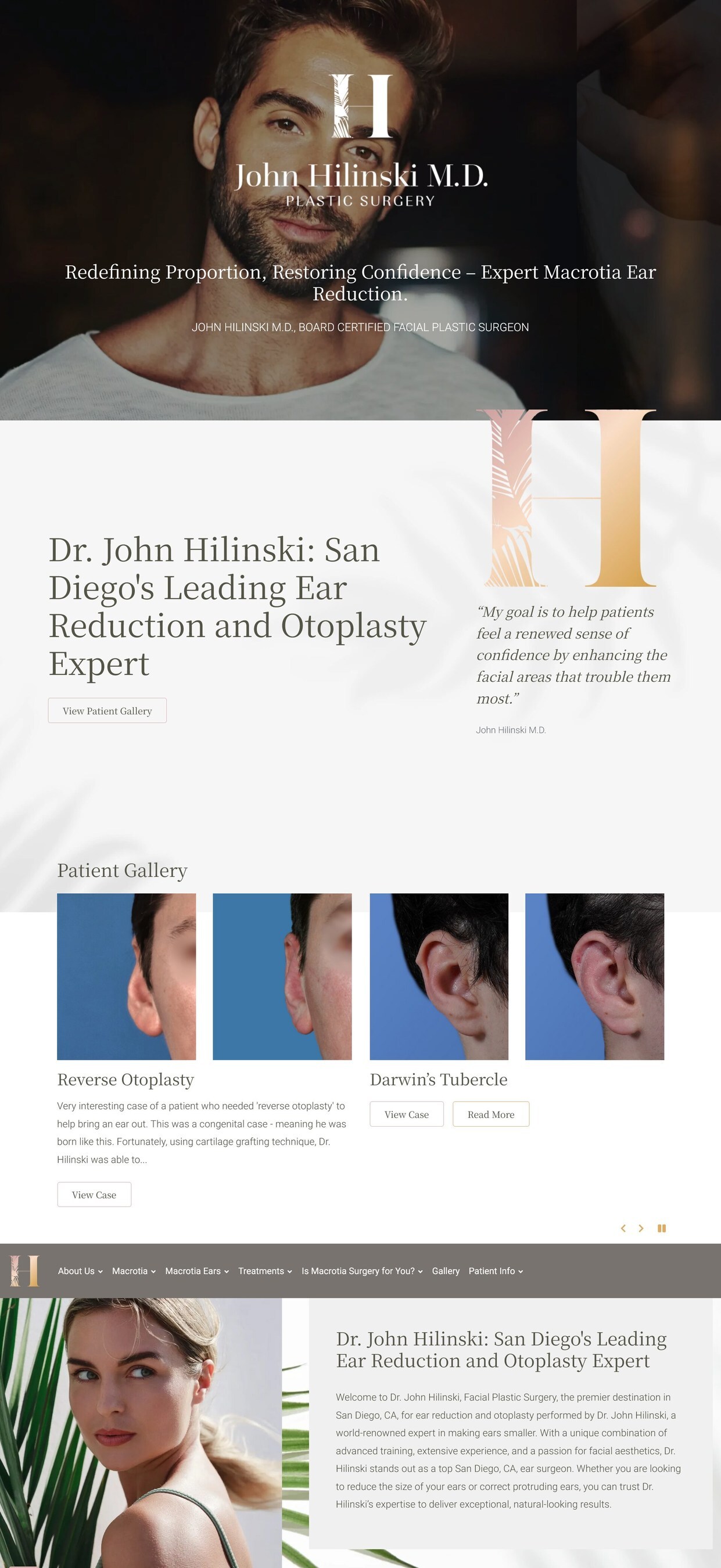 World-Renowned Macrotia Surgeon, Dr. John Hilinski, Launches MacrotiaSurgery.com as the Definitive Resource for Macrotia and Ear Reduction Surgery