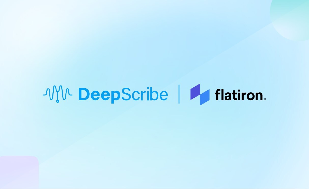 DeepScribe and Flatiron Health Announce Partnership To Bring Oncology-Specific Ambient AI to Flatiron's 4,200+ Providers