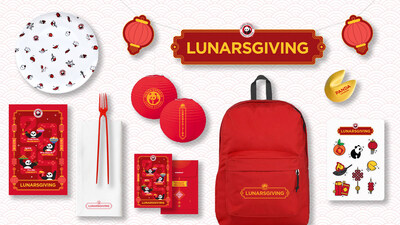 Exclusive Lunarsgiving Kit that guests will receive as a gift with purchase of the Family Meal in-store at participating locations.