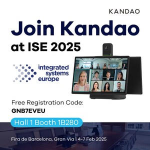 Kandao Presents AI-Powered 360 Video Conferencing Solutions at ISE 2025