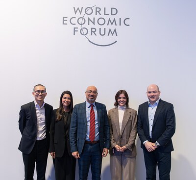 IBM & e& executives at World Economic Forum 