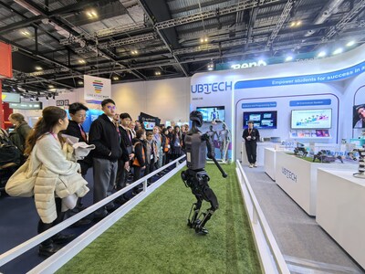 UBTECH presenta soluciones integradas en BETT 2025 (PRNewsfoto/UBTECH)