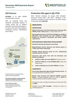 December 2024 Quarterly Results (CNW Group/Westgold Resources Limited)