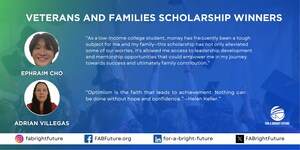 For A Bright Future Foundation Selects Two Veterans &amp; Families Scholarship Recipients