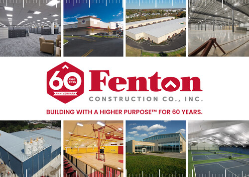 Fenton Construction celebrates six decades of excellence, the company remains focused on its promise to deliver superior service .