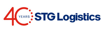 STG Logistics 40 Year Anniversary Logo