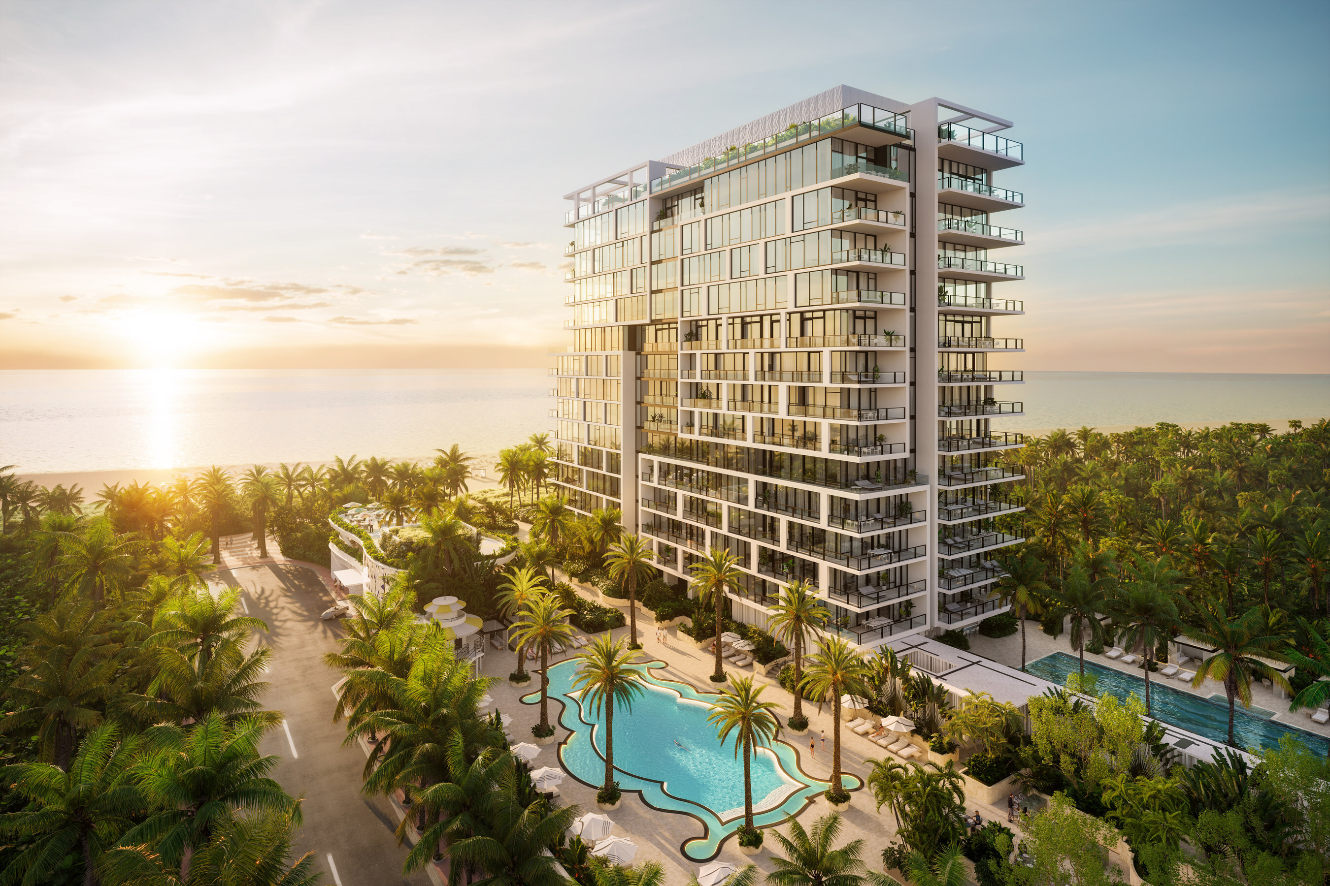 Miami Beach's The Raleigh, A Rosewood Hotel & Residences, Announces Residential Construction Milestones