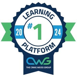 The Craig Weiss Group Awards Thought Industries #1 for Customer Training for the Third Consecutive Year