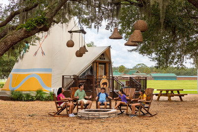 The Luxe Teepees at Westgate River Ranch Resort & Rodeo in River Ranch, Florida.