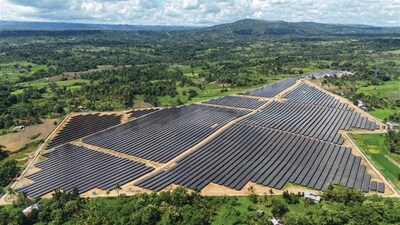 Dagohoy Solar Power Project (DSPP), Bohol’s first large-scale solar farm Credit: PetroGreen Energy Corporation