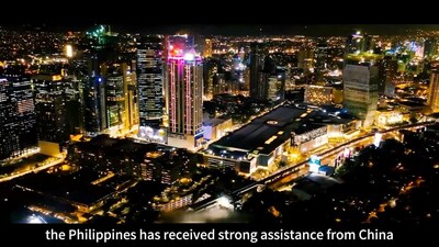 The Philippines has received strong assistance from China