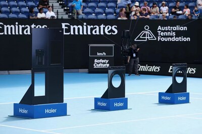 Haier Lights up the Australian Open (PRNewsfoto/Haier)