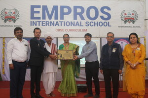 ASM's EMPROS International School Sets A World Record with Longest Spiritual Expression in Warli Art