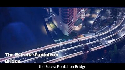 The Estrella-Pantaleon Bridge (PRNewsfoto/Hunan Today)