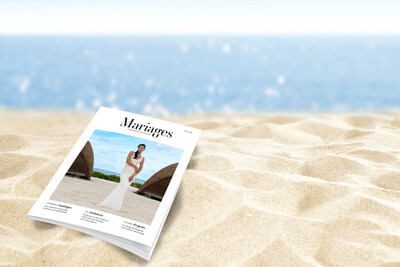 Le magazine Mariages à destination par Sunwing (Groupe CNW/Vacances Sunwing)