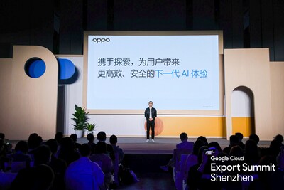 (Kai Tang en el Google Cloud Shenzhen Summit de 2025)