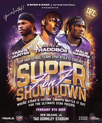 The Super Showdown 2025 flyer