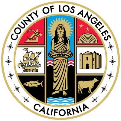 Logotipo del sello del condado de Los Ángeles (PRNewsfoto/Los Angeles County Department of Public Health)