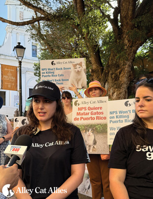 Alley Cat Allies starts Worldwide Protest to stop U.S. Federal Government National Park Service (NPS) from Killing Puerto Rico Cats.