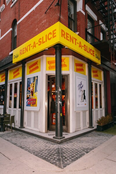 Daiya's Crustbuster pop-up at Upside Pizza in SoHo