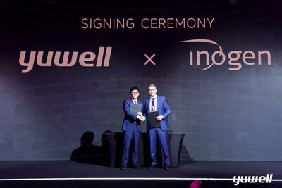 Yuwell Medial and Inogen formalized a strategic investment and cooperation (PRNewsfoto/Yuwell Medical)