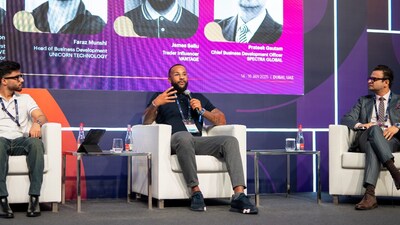 James Sellu, Trader Influencer, shared his expertise in "Find Your Guild within the Online Trading Biome" (PRNewsfoto/Vantage)