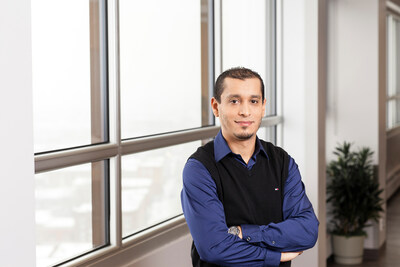 Wassim Bouachir, titulaire de la Chaire de recherche du Canada sur l’intelligence artificielle pour la prévention du suicide. (Groupe CNW/Université TÉLUQ)